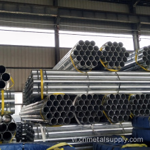 Nóng Dipped GI mạ kẽm ống liền mạch ống